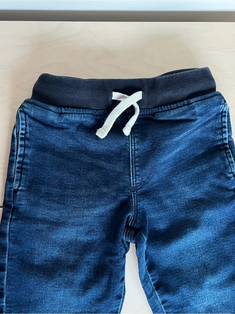 Crewcuts Red Tie-Dye Tee with Pull On Drawstring Jeans